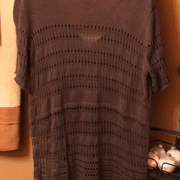 Brown Sweater Duster - Picture 2 of 3